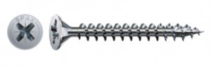 SPAX screw 3,5x40 countersunk head PZ, W, 4C MH