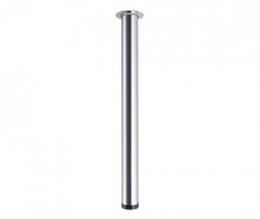 StrongLegs table leg TS001, 820R/60mm, stainless steel (brushed steel)
