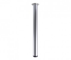 StrongLegs table leg TS001, 710R/60mm, satin chrome mat