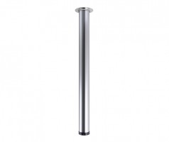 StrongLegs table leg TS001, 710R/60mm, satin chrome matt