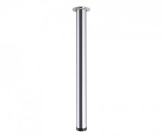 StrongLegs table leg TS001, 1100R/60mm, satin chrome matt