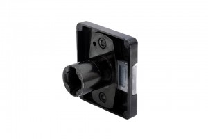 LEHMANN Drawer lock 391, P4, left, black