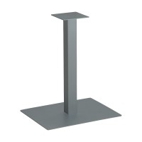 MILADESIGN central table leg ST 8645-8 silver