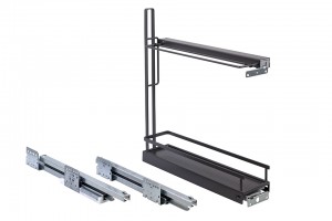 KES 233469 pull-out plate holder Arena Style anthracite right