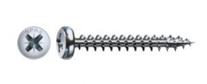 SPAX screw 3,5x15 pan head PZ, W, 4C