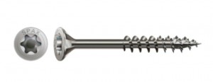 SPAX screw 6x100/61 countersunk head TXS, W, 4C MH, steel A2 partial thread