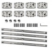 StrongLine Linio set 3 doors with damping 40kg