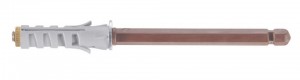 IF-invisible shelf holder 9x90mm brown