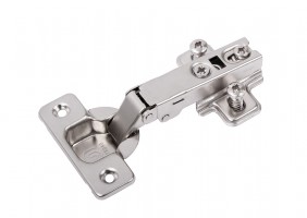 StrongHinges S3 full overlay hinge slide on, with plate H0 with euro screws