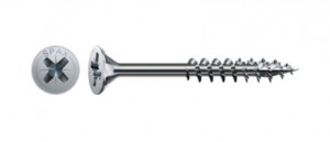 SPAX screw 4x35/23 countersunk head PZ, W, 4C MH, partial thread