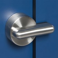 WC Closer with occupied/free indicator, for offset hinge, for laminate 12 mm