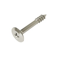 IF-screw Flat 4x27/16 decorative flat head, partial thread