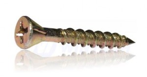 Cetris screw 4.2x55/30 countersunk head zinc white, partial thread