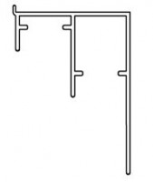 SISCO 1330 AF / alu bottom profile 600cm