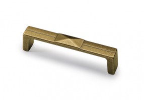 HETTICH 9206237 Luro handle 138/128 mm, antique gold