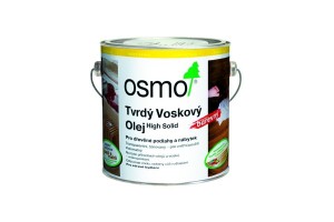 OSMO 3040 Tvrdý voskový olej, bílý 2,5l