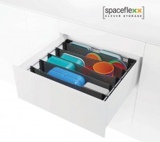 KES 005360 SpaceFlexx organizer for drawer depth 500 mm