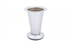 StrongLegs furniture leg FS016, 100Rmm, matt chrome