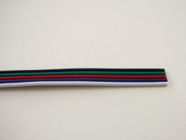 StrongLumio flat RGGW cable (five-wire)