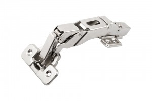 StrongHinges S3 full overlay hinge 155° with zero position, clip-type