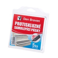 Anti-slip self-adhesive tape,  19 x 61 mm / 5 ks