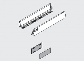 BLUM 378M6502SA slide Antaro 650 white R+L