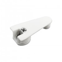 Eccentr shelf double SE07 white