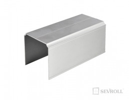 SEVROLL 03199 Top upper guide simple 2.35m silver