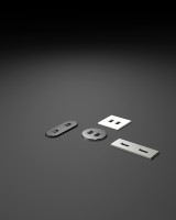 VersaPick, 2x USB, square, pewter, zamac