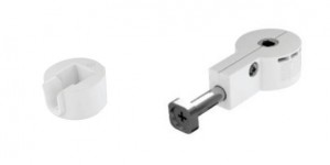 K-IF-Quick 35mm conn.bolt for worktop 64mm + plastic counterpart
