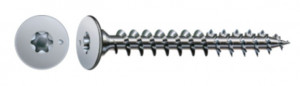 SPAX screw 3x20 flat head TXS zinc white T10