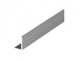 SEVROLL bracket Mini 17x11mm 1,7m silver