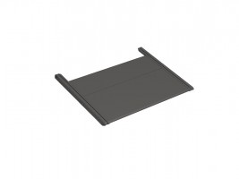 GOLLINUCCI metal lid for Sorter 9XL System 1200 mm, grey