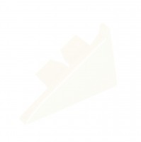 Edge Seal Strip Barier Krono End-cap right , White