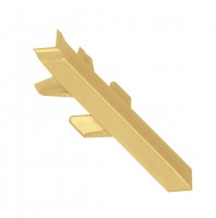 Edge Seal Strip Barier Krono Outer Corner 90°, Light Brown