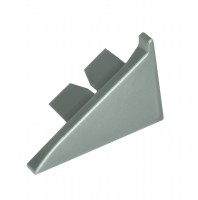 Edge Seal Strip Barier Krono End-cap right,  Dark Grey