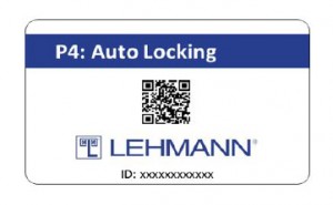 LEHMANN Card for automatic locking of electronic Captura locks