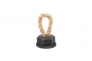 TULIP Knob Spaccata rope/antique black