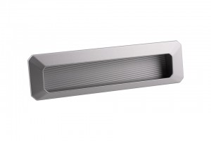 TULIP Handle recessed Carpi 128 nickel matt