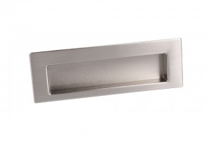 TULIP Handle recessed Shellby nickel brushed