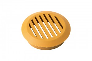 Duct vent 50mm beech height 17mm