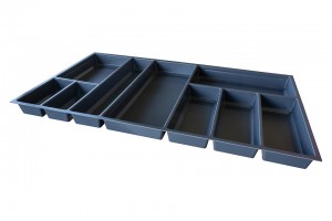 Cutlery tray SKY 500/90 (822 x 474 mm) anthracite