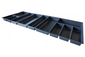 Cutlery tray SKY 500/120 (1122 x 474 mm) anthracite