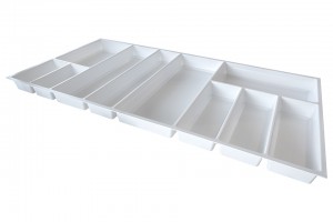 Cutlery tray SKY 500/100 (922 x 474 mm) white