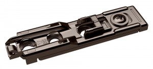 HETTICH 9308077 podložka přímá Sensys D=1,5 mm obsidián vrut