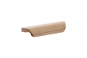 TULIP Handle Wave 96 oak lacquered+screws