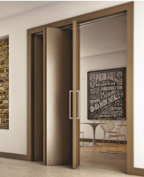 K-TERNO folding interior door set for 5 leaves 40kg hingeless hinges