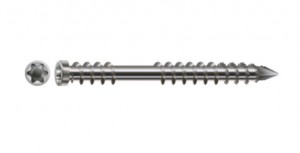SPAX screw 5x80 cylindrical TXS, A2, C, silver