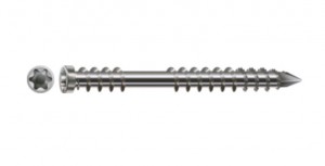 SPAX screw 5x80 cylindrical head TXS, stainless steel A2, C, silver