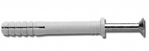 Hammering dowel with flat edge 6x60mm